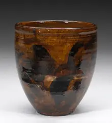 Ceramic Jardiniere by Viola Frey, glazed ceramic, offered May 2007