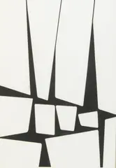 Karl Stanley Benjamin, Untitled, 1956, ink on paper