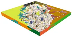 Ronald Davis, Two Cornered Slab, 1969, fiberglass, plastic and pigment