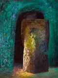 Michael Dvortcsak, Kaporverde, 1987, oil on canvas