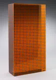 Vasa Mihich, Untitled (Orange and Black Column)