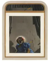 Donald Roller Wilson, Jane's Friend Judee..., 1982, oil on canvas