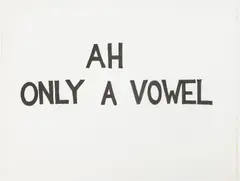 Evan Holloway, Six Anagrams, 1996/1997 (6), ink and pencil on paper
