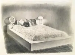 Jack Mendenhall, Untitled, 1971, graphite on paper