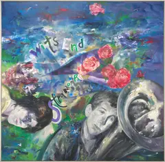 Joyce Treiman, Wit's End and Roses, 1986, oil on canvas