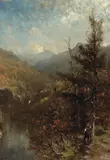 George McCord, Mountain Trees and Passing Clouds