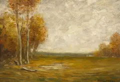 Autumn by John Francis Murphy, oil on board, offered May 2007