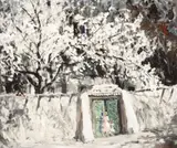 Fremont F. Ellis, The Green Gate, oil on canvas