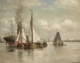 William A. Coulter, Shipping in a Harbor