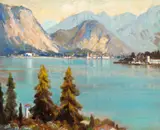 Alfred R. Mitchell, Lago Maggiore