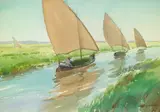 Arthur Grover Rider, Spanish Lake Fishing Boats