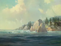 Jack Wilkinson Smith, La Estada Encantada, oil on canvas