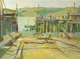 Selden Connor Gile, A View from the Dock