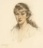 E. Charlton Fortune, Portrait of a Young Lady