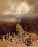Julius Moessel, Dream Allegory, oil on canvas