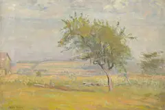 Joseph Sacks, Springtime in the Countryside, oil on canvas