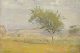 Joseph Sacks, Springtime in the Countryside, oil on canvas