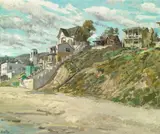 Roger Edward Kuntz, View from the Sand (Captain's House II)