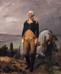 Léon Cogniet, A Portrait of George Washington, oil on canvas