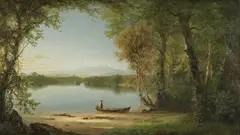Richard William Hubbard, Lake George, oil on canvas