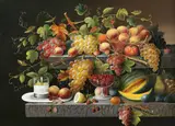 Severin Roesen and Studio, Still Life of Fruit, oil on canvas