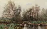 Hugh Bolton Jones, Landscape of a Stream