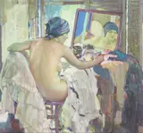 Richard Edward Miller, Reflections at the Dressing Table