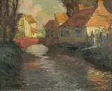 George Ames Aldrich, French Country Scene