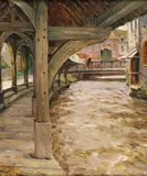 Louis Aston Knight, Lavoiral Gisors, Paris