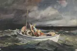 John Whorf, The Fisherman in the Squall