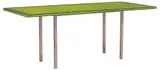 Fernando and Humberto Campana, PROTOTYPE GLASS-TOP DINING TABLE, 1953, Contemporary steel dining table