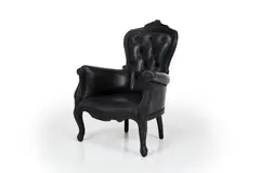 Maarten Baas, 'Where There's Smoke' Chair, leather