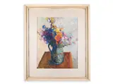 Václav Pavlík, Bouquet from a Draw, 1962, Oil on cardboard