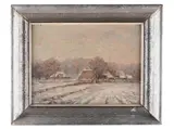 Josef Holub, V Chaloupkách U Dolních Beřkovic, 1934, Oil on cardboard