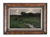 Ladislav Ehrlich, Brook Near the Forest, First half of 20th century, Oil on canvas