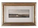 Josef Procházka, River with Herons, First third of 20th century, Oil on canvas