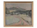 Jaroslav Váchal, A Motif from Prášily, First half of 20th century, Watercolour, cardboard