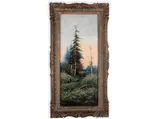J. Skowronski, Pair Paintings of the Forest, Late 19th/early 20th century, Oil on canvas