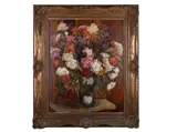 Alois Bílek, A Bouquet of Peonies, 1922, Oil on canvas