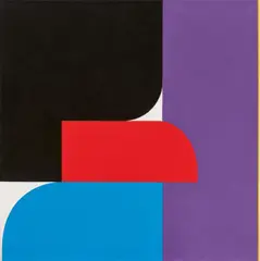 "Kleiner Fra Nr. VI" by Georg Karl Pfahler, 1987, Acryl auf Leinwand, sold Jun 2025