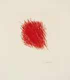 Arnulf Rainer, Ohne Titel, Farbradierung auf Bütten
