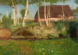 Otto Modersohn, Sommermorgen, Wohl 1904, Öl auf Leinwand
