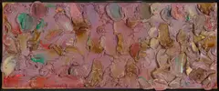 Stanley Boxer, "Undulatingspintosighingcoda", 1982, Öl auf Leinwand