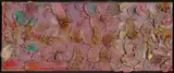 Stanley Boxer, "Undulatingspintosighingcoda", 1982, Öl auf Leinwand