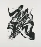Karl Otto Götz, Plintoph, 1994, Lithografie auf Fabriano