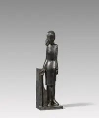 Joseph Csaky, Femme à l'architecture, 1926 (Entwurf), Bronze, schwarz patiniert