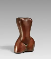 Weiblicher Torso by Karl Hartung, 1948/49 (Entwurf), Bronze, rotbraun patiniert, sold Dec 2025