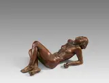 Fritz Klimsch, Sommertag, 1937 (Entwurf), Bronze, braun patiniert
