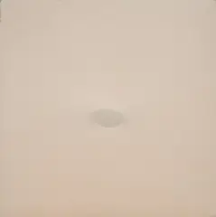 Turi Simeti, Ohne Titel, 1979, Reliefbild auf Leinwand