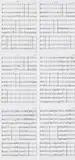 Hanne Darboven, Opus 26, 1989/90, Offsetlitografien auf gestrichenem (6 Blatt) bzw